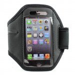 Wholesale iPhone 5S 5C 5 Slim Fit Armband (Black)